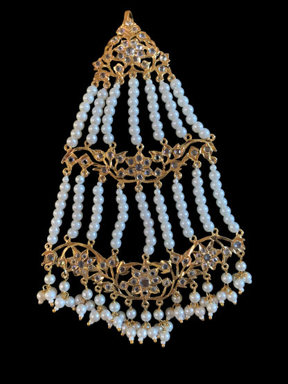 BR103 Leah bridal set in pearls   ( READY TO SHIP)