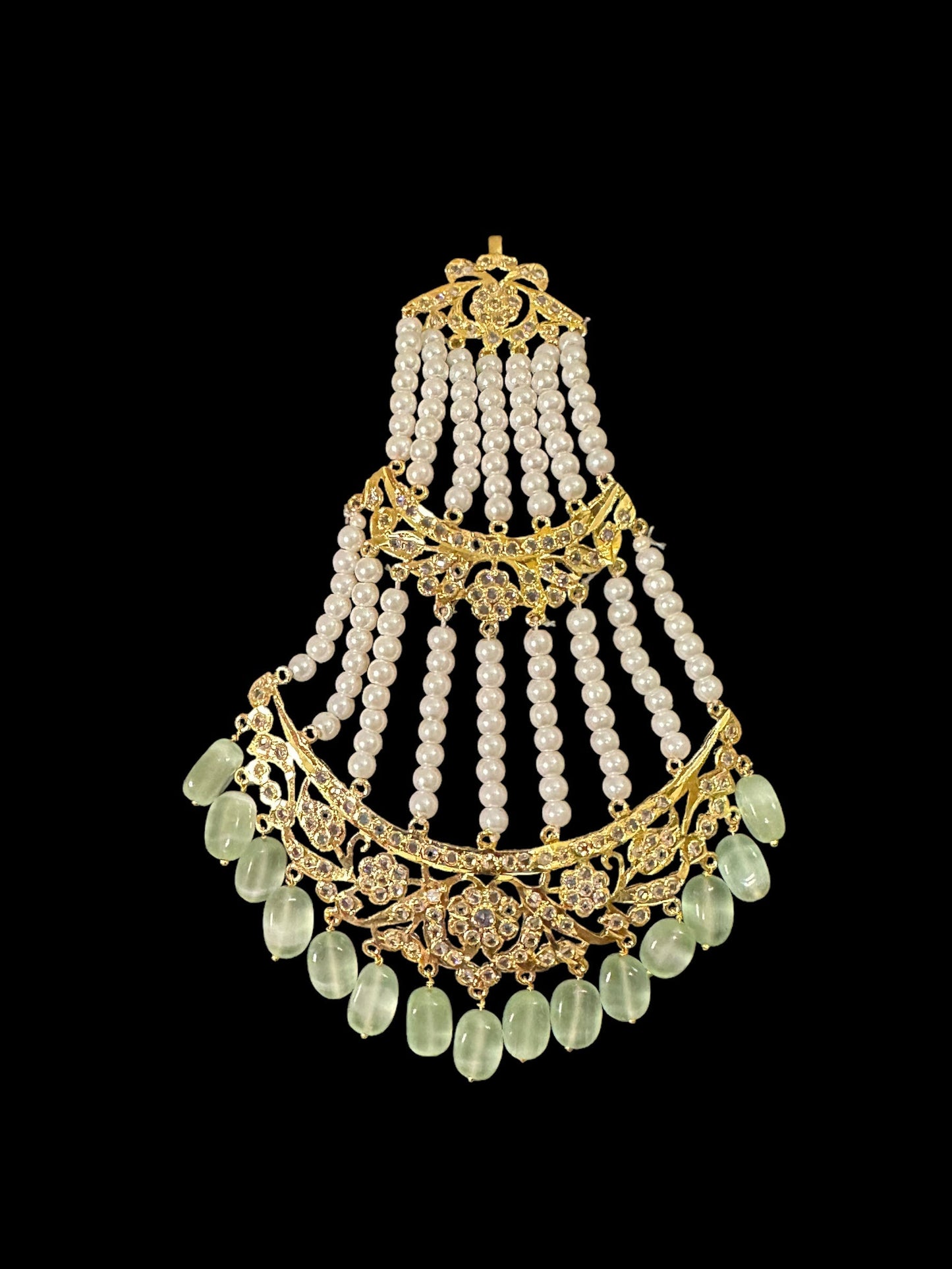 BR72A Insia bridal jadavi lacha set ( SHIPS IN 3 WEEKS )