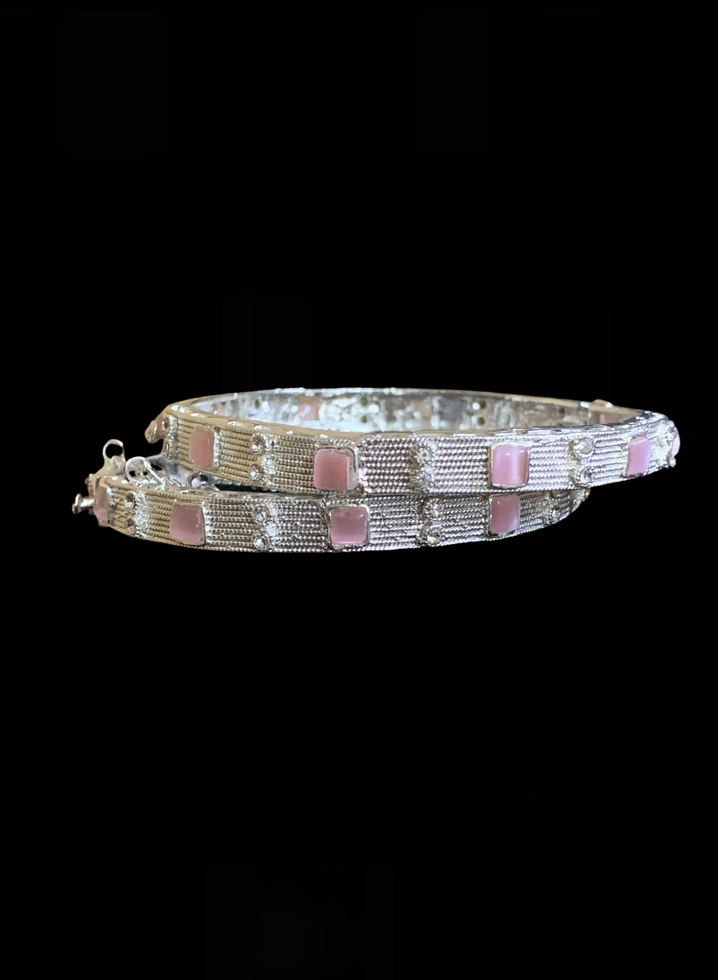 BR10 Anisa zircon bridal set - pink ( SHIPS IN 3 WEEKS  )