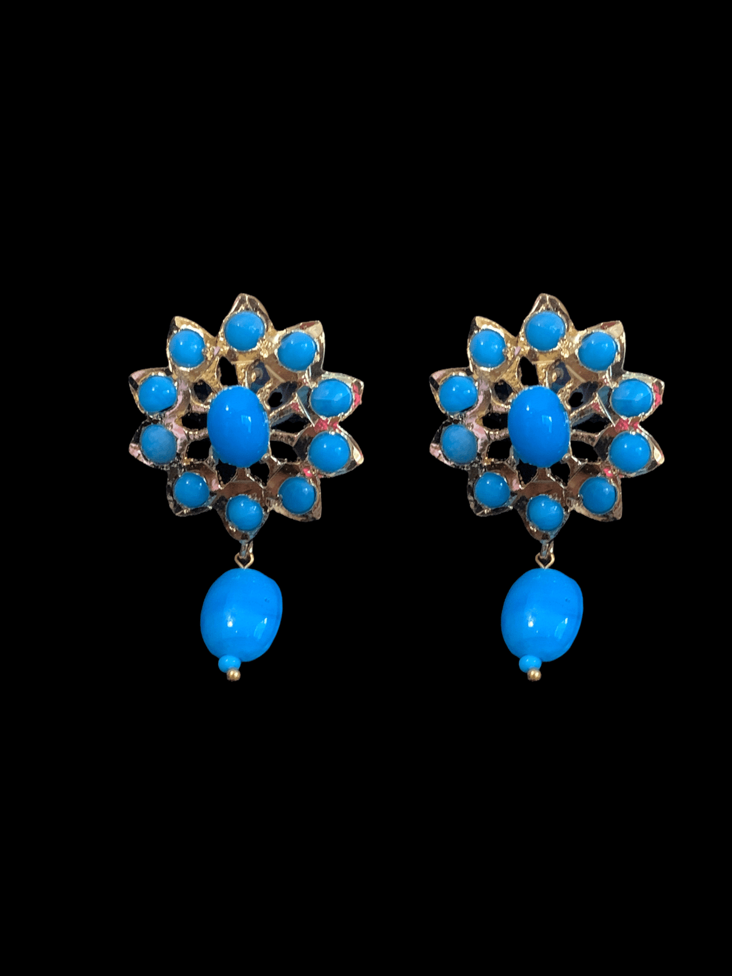 PS375 Nisa pendant set in feroza or turquoise ( READY TO SHIP)