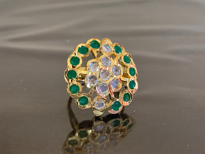 DJR43 Cz polki  ring ( READY TO SHIP)