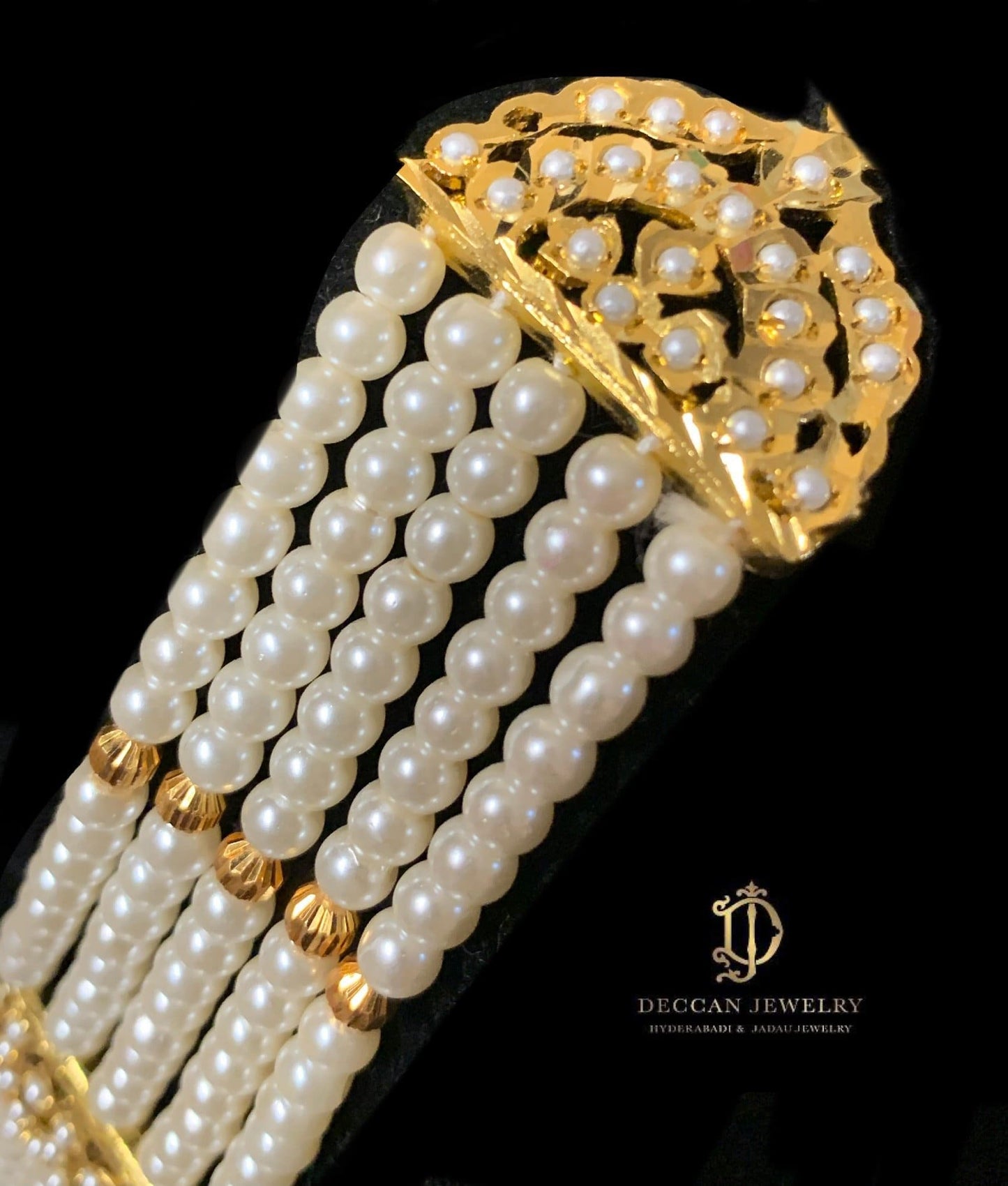Simran rani haar in pearls ( SHIPS IN 4 WEEKS  )