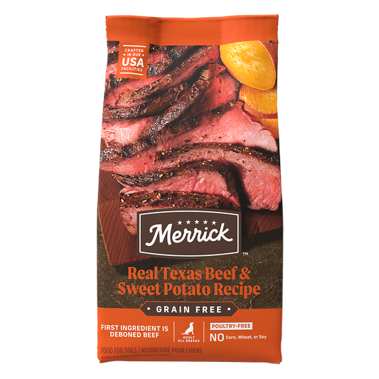 Merrick Grain Free Adult Beef and Sweet Potato Dog Dry Food