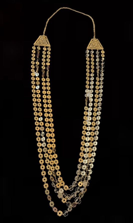 LN98 Chandan haar necklace  in gold plating  ( READY TO SHIP )