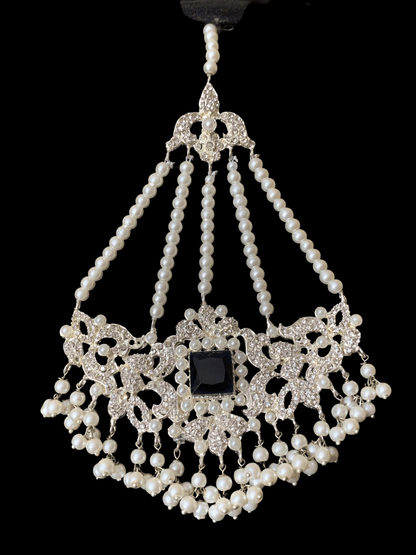 BR14 Anisa pakistani bridal set in sapphire blue (SHIPS IN 2 WEEKS )