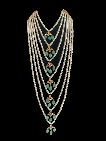 SAT54 Insia satlada in light green beads ( READY TO SHIP  )
