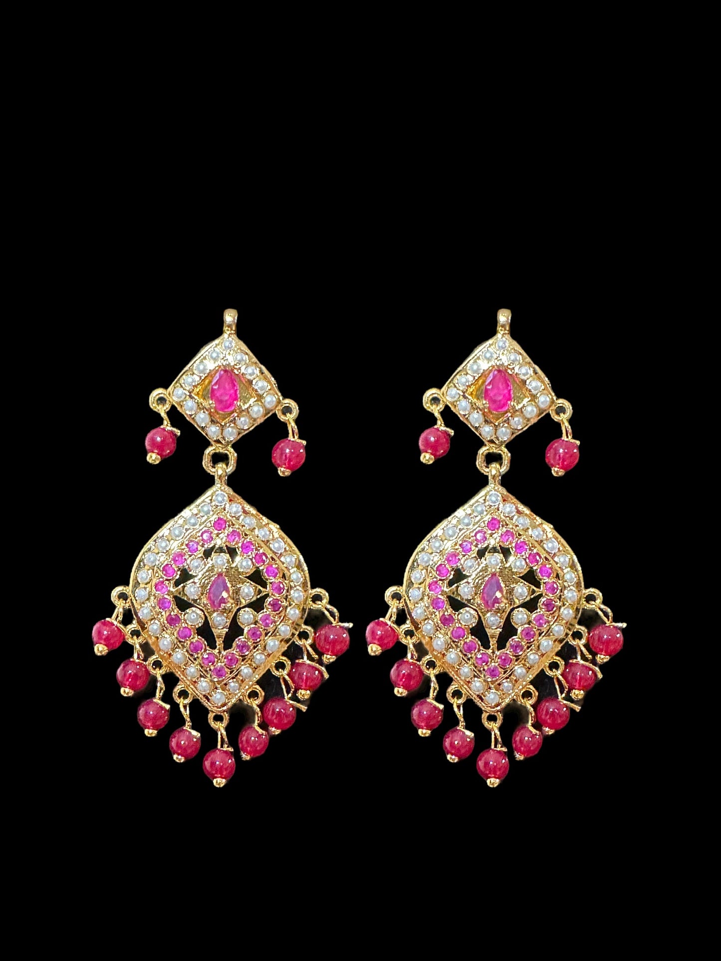 DLN22 Yashvi Rani haar with earrings ( READY TO SHIP )