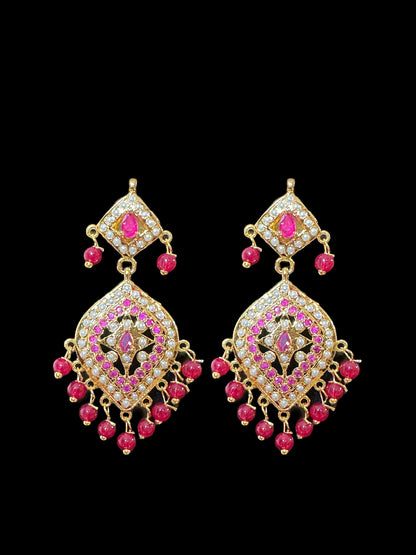 DLN22 Yashvi Rani haar with earrings ( READY TO SHIP )