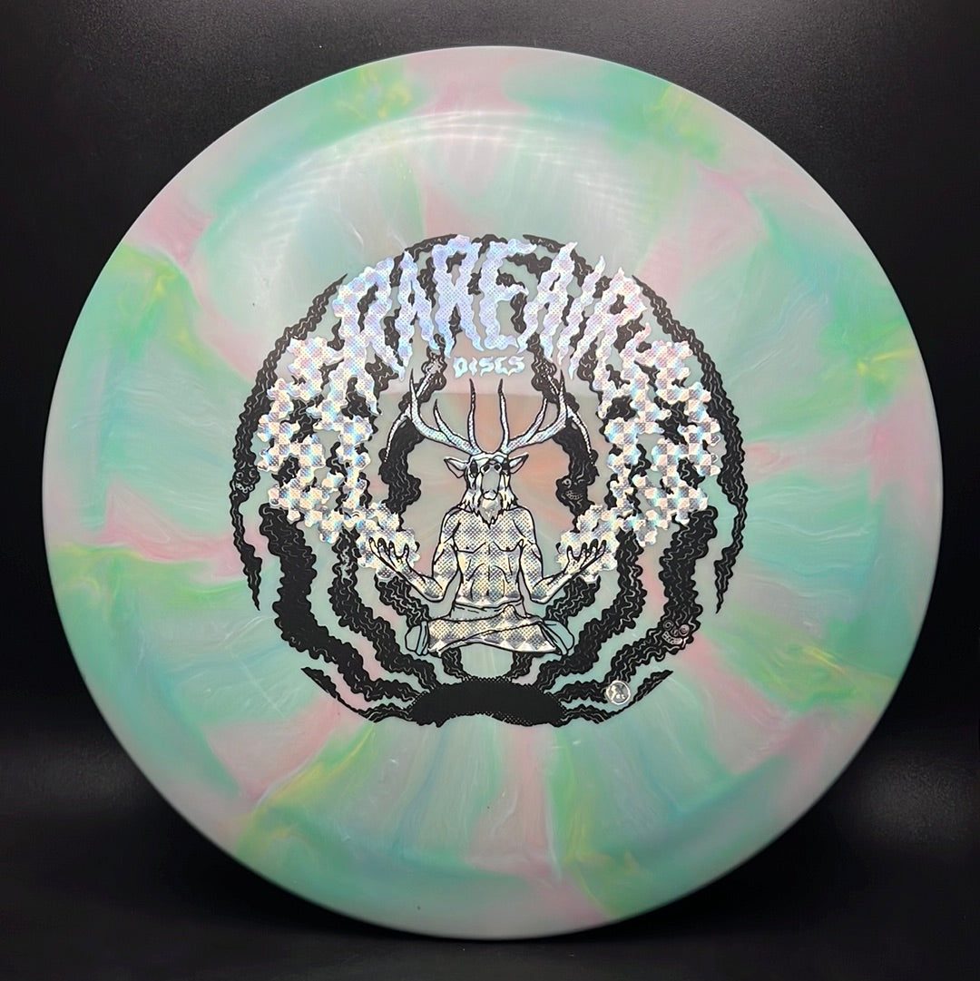 Swirly Apex Longhorn - Custom RAD Elk Man Stamp!