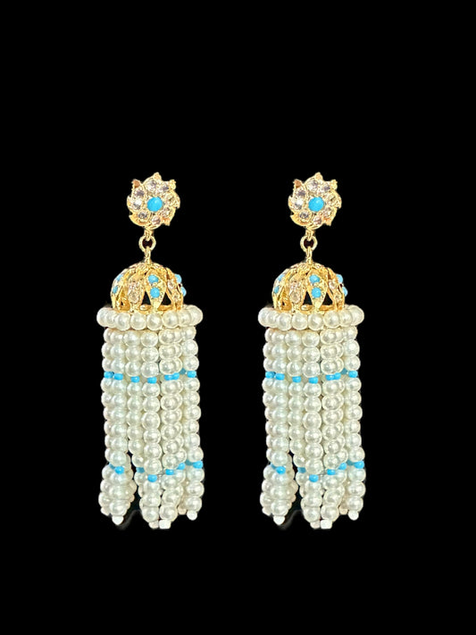 DER508T gold plated jhumka ( READY TO SHIP )