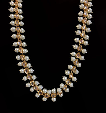 NS161 Saru kundan necklace long ( READY TO SHIP )