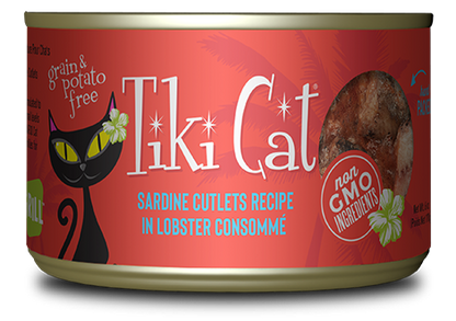 Tikicat All Life Stages Bora Bora Grill Sardine Cutlets in Lobster Consomme (2.8oz)