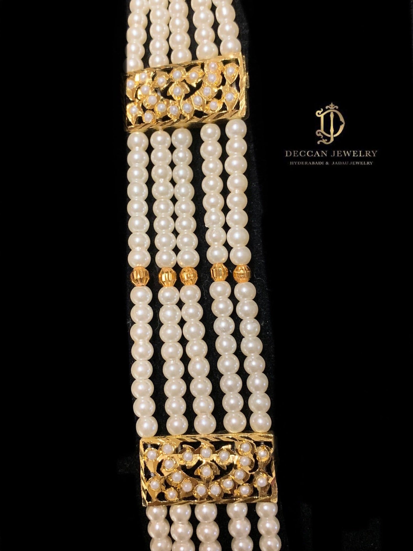 Simran rani haar in pearls ( SHIPS IN 4 WEEKS  )