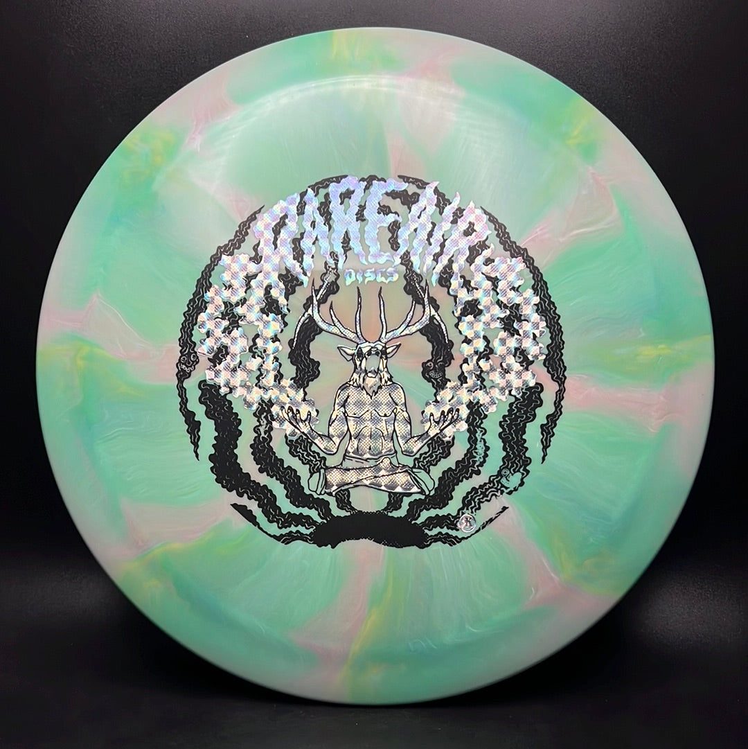 Swirly Apex Longhorn - Custom RAD Elk Man Stamp!