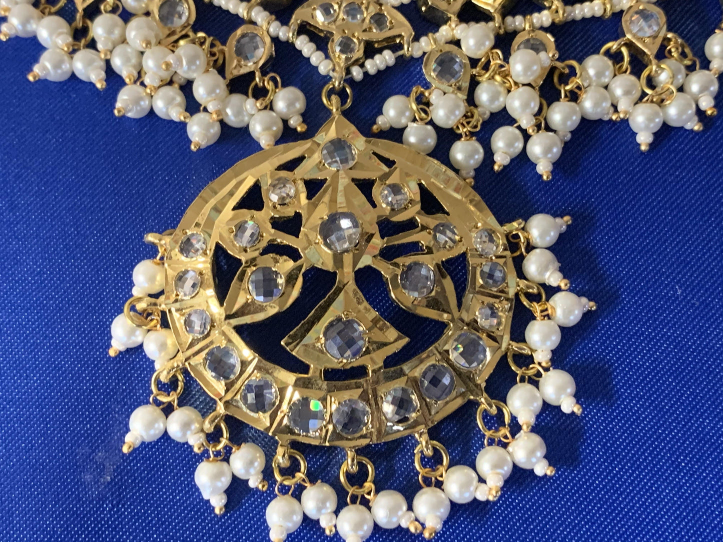 Meena bridal mathapatti ( SHIPS IN 3WEEKS  )