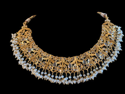 BR103 Leah bridal set in pearls   ( READY TO SHIP)