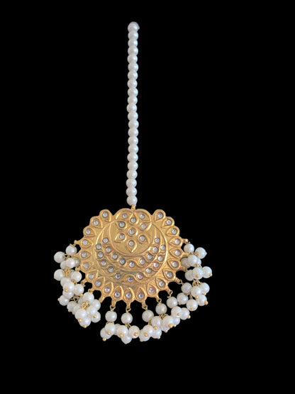 LN201 kundan Rani haar set ( SHIPS IN 4 WEEKS )