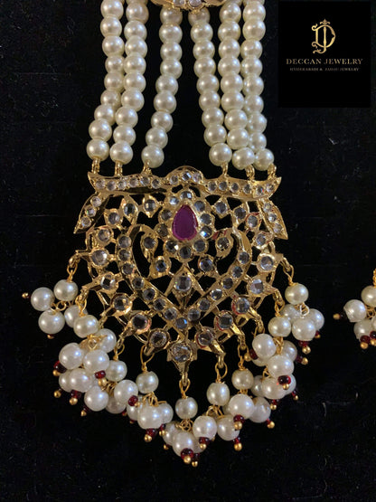 DER43 Maahi jhoomar Earrings  ( SHIPS IN 4 WEEKS )
