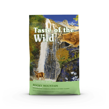 Taste of the Wild Adult Rocky Mountain Venison and Salmon Feline Food