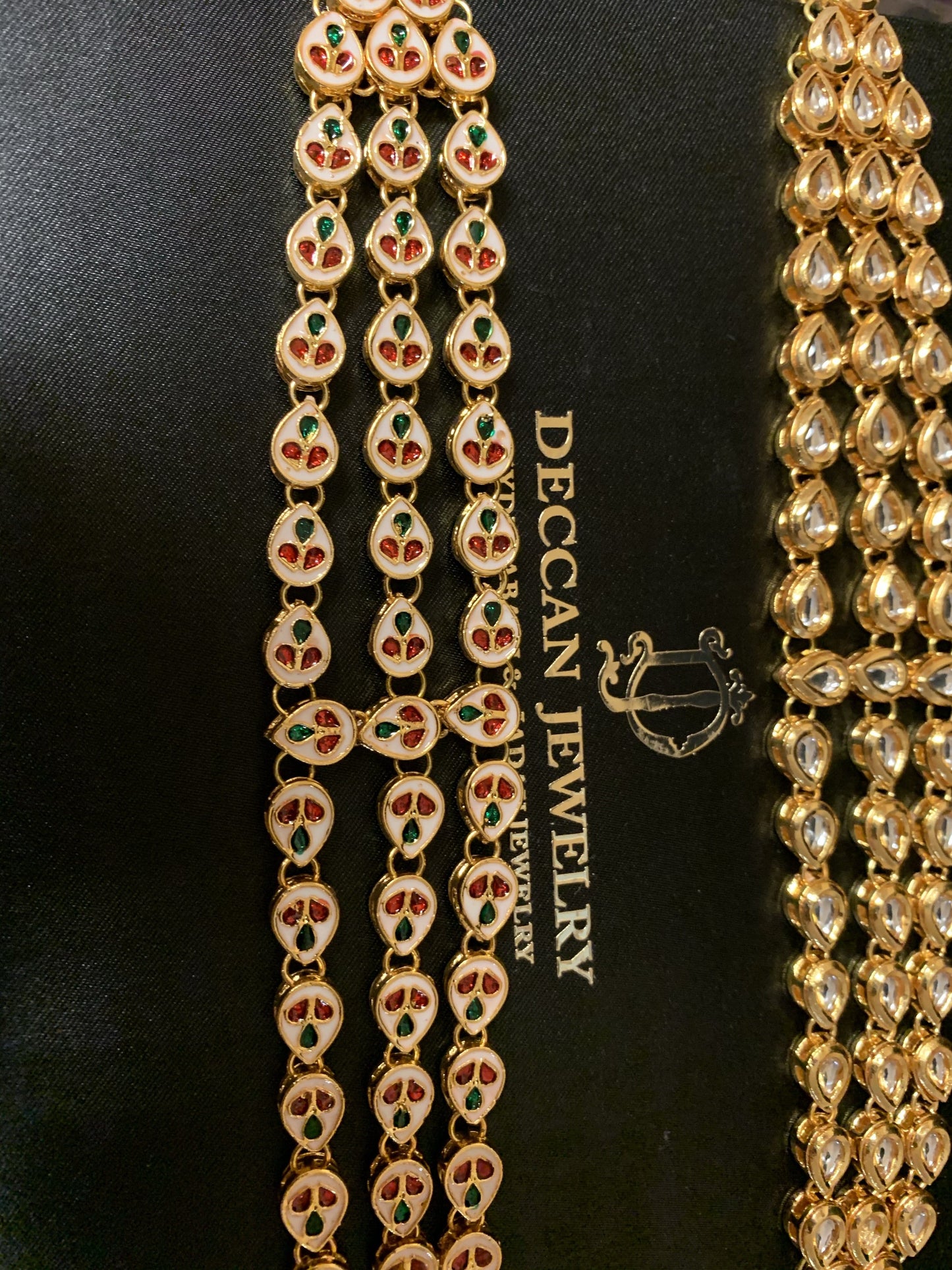 Niyati kundan anklets ( SHIPS IN 2 WEEKS )