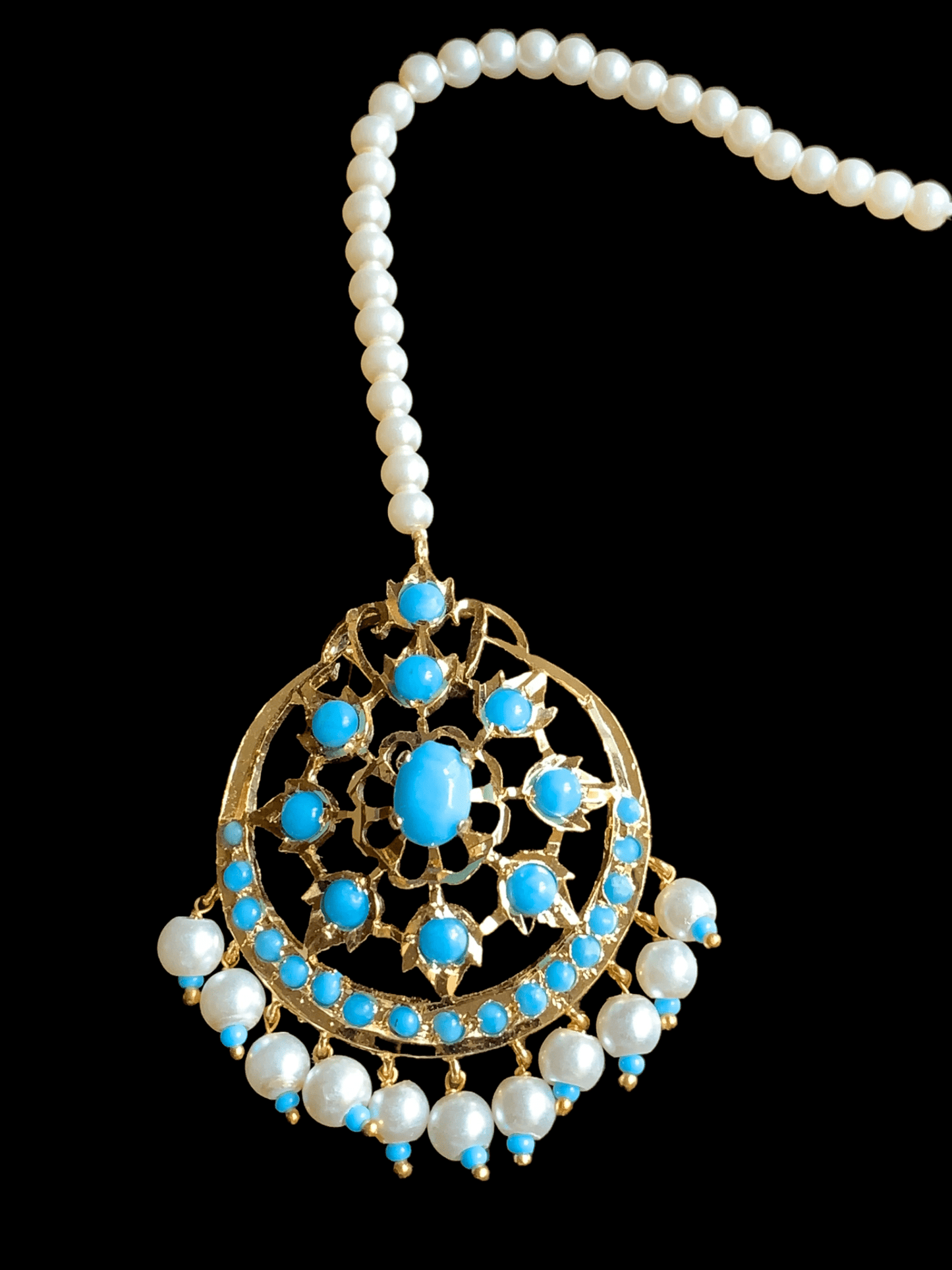 DJTK37 Naira tika in turquoise  ( SHIPS IN 4 WEEKS   )