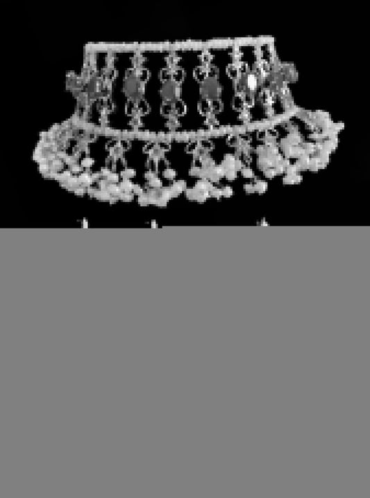 BR12 Viya bridal set in fresh water  pearls and rubies( READY TO SHIP  )