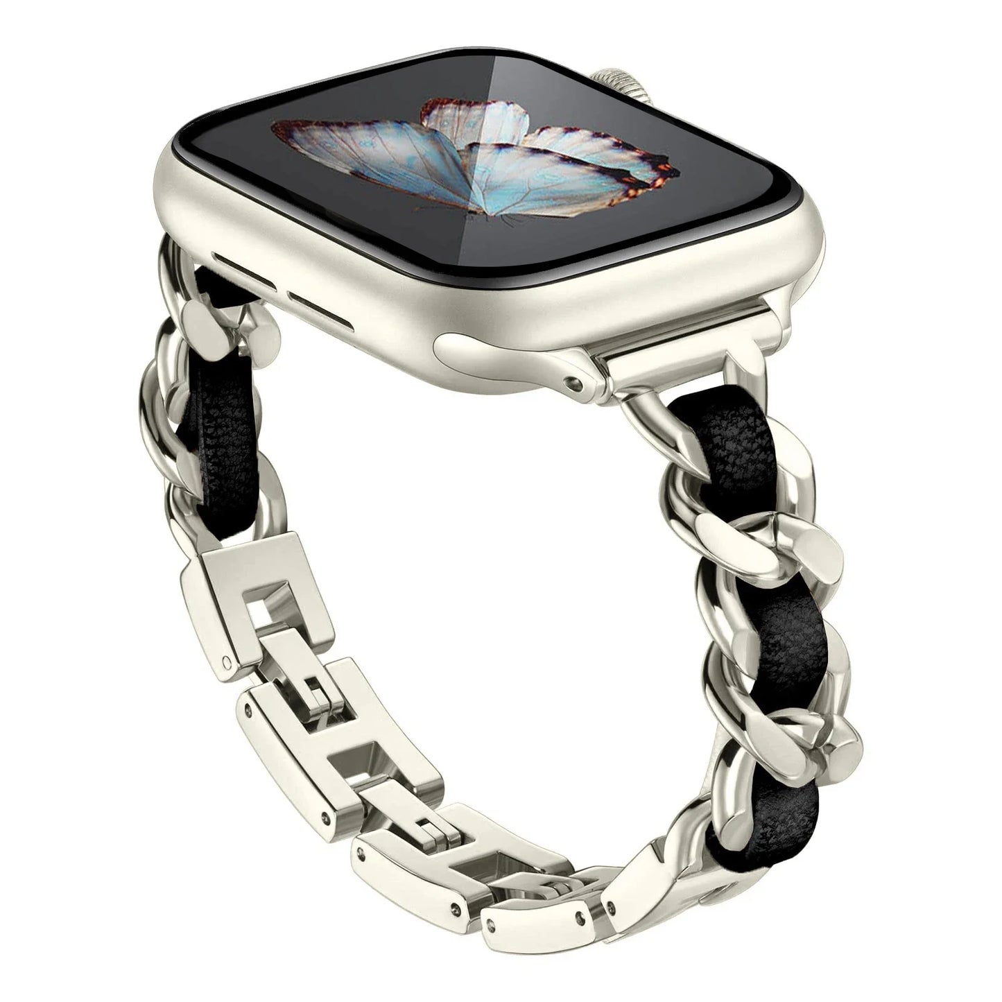 Stainless Steel Apple Watch Strap Series 11/10/9/8/7/6/5/4/ SE / Ultra 1/2/3