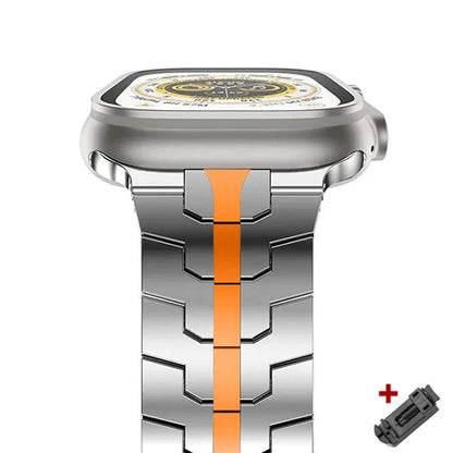 Titanium Steel Apple Watch Band Series 11/10/9/8/7/6/5/4/ SE / Ultra 1/2/3