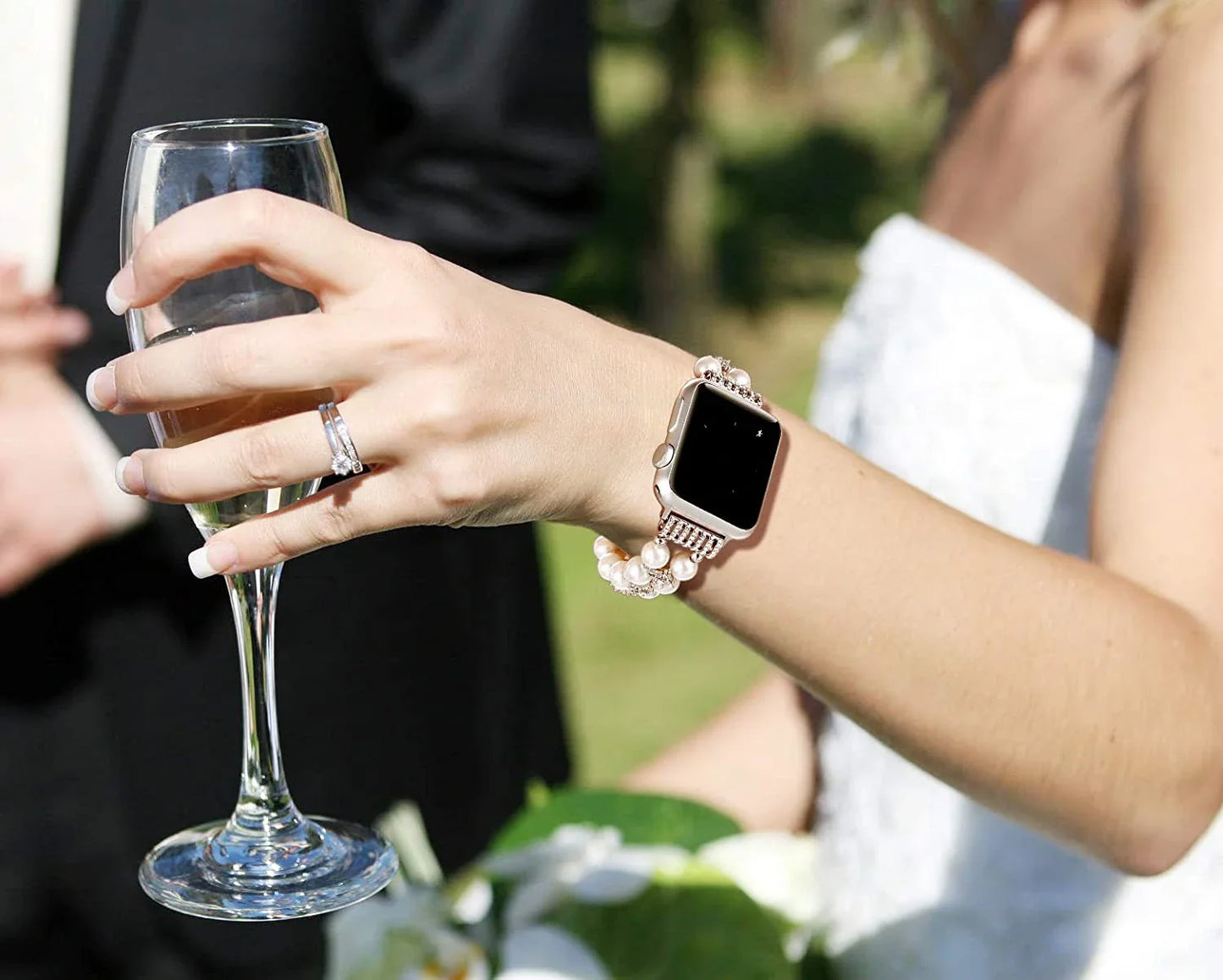 Beaded Apple Watch Band Series 11/10/9/8/7/6/5/4/ SE / Ultra 1/2/3