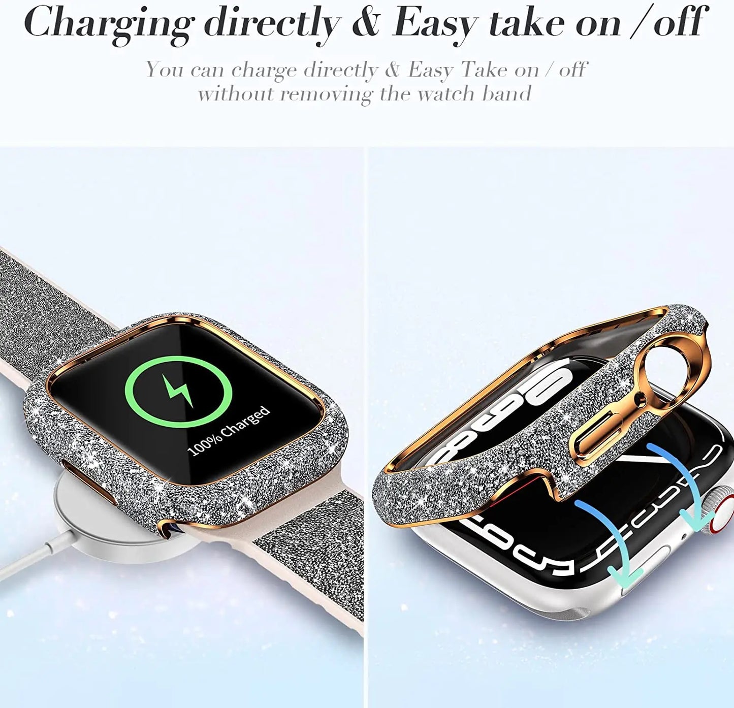 Glitter Apple Watch Case Series 10/9/8/7/6/5/4/SE