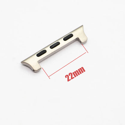 Titanium Silver Apple Watch Band Connector/Adapter