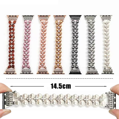 Beaded Apple Watch Band Series 11/10/9/8/7/6/5/4/ SE / Ultra 1/2/3
