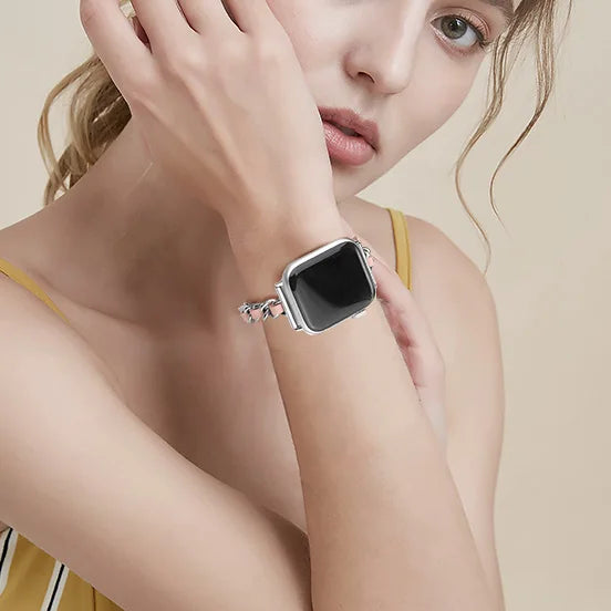 Stainless Steel Apple Watch Strap Series 11/10/9/8/7/6/5/4/ SE / Ultra 1/2/3