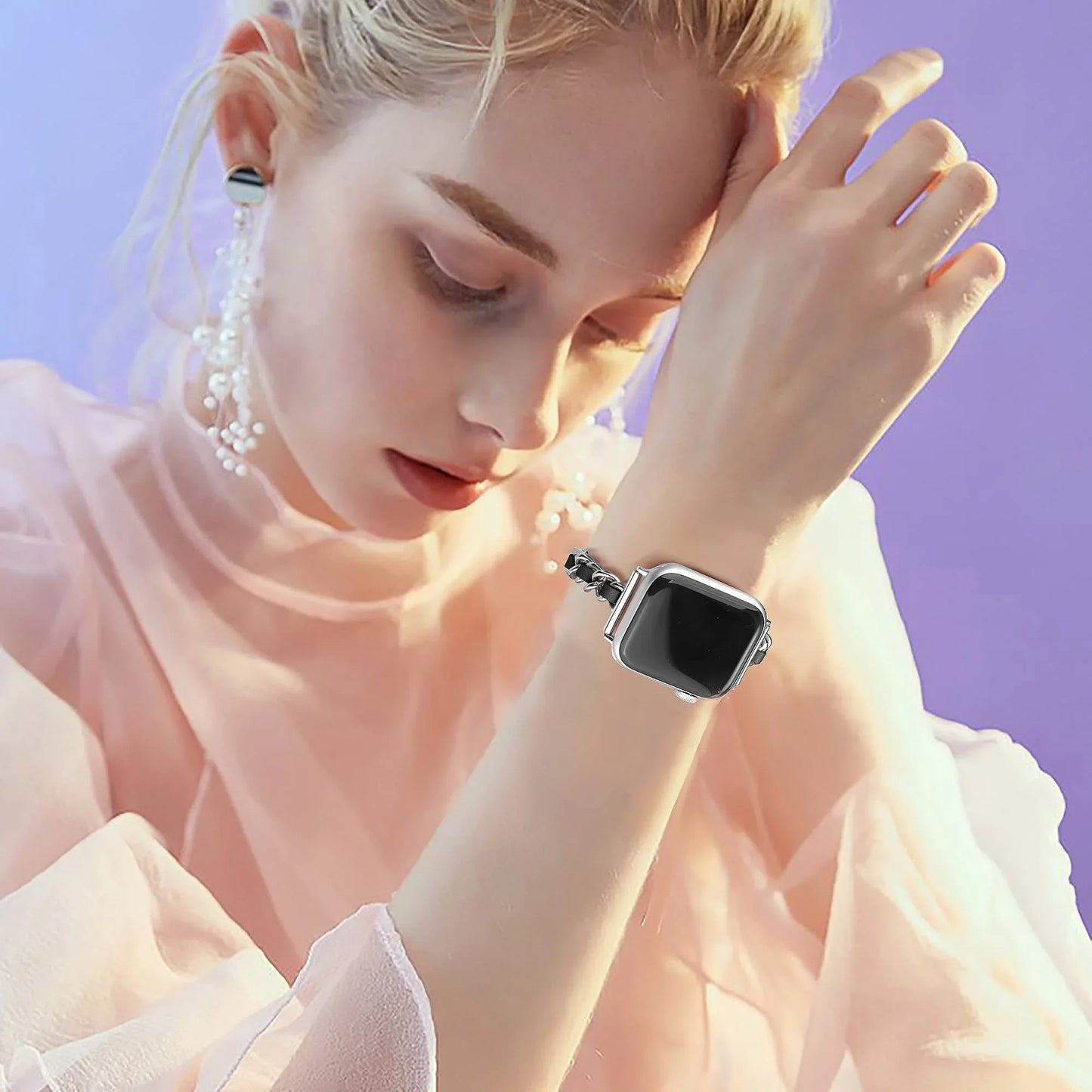 Stainless Steel Apple Watch Strap Series 11/10/9/8/7/6/5/4/ SE / Ultra 1/2/3