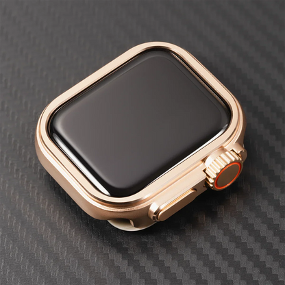Zinc Plated Metal Apple Watch Case | Series 10 Compatible (42MM, 46MM)