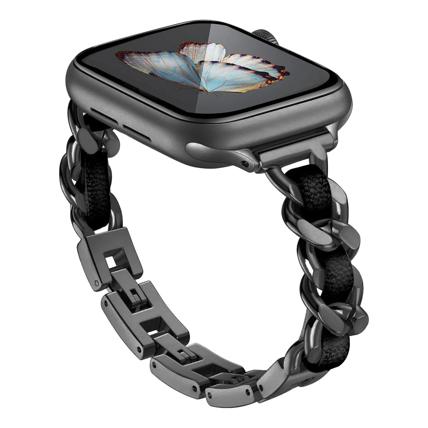 Stainless Steel Apple Watch Strap Series 11/10/9/8/7/6/5/4/ SE / Ultra 1/2/3