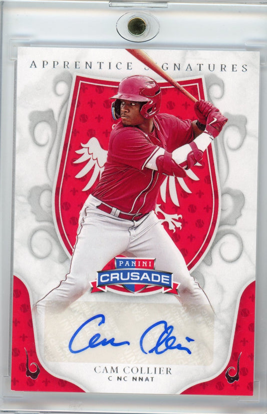 2024 Panini Crusade Cam Collier #ASCCL Autograph Rookie RC Baseball Card