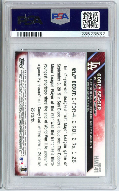 Graded 2014 Topps Marcus Semien #429 Rookie RC Baseball Card SGC 10 Gem Mint