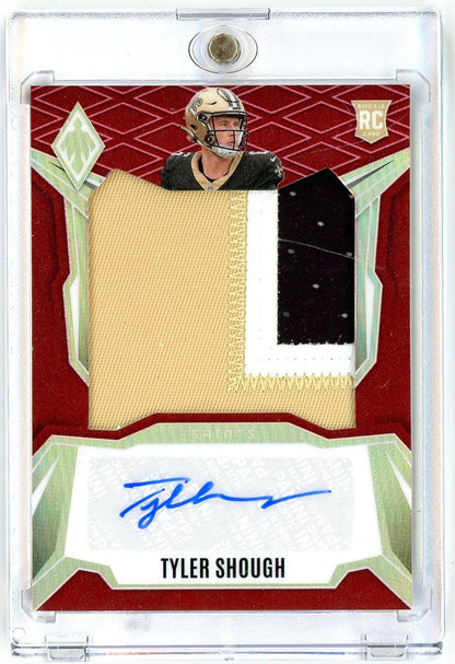 2025 Panini Phoenix Tyler Shough #RPSTSH /99 Red RPA Auto Rookie RC Football Card