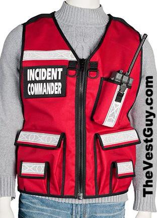 Incident Command Safety Officer Reflective Vest