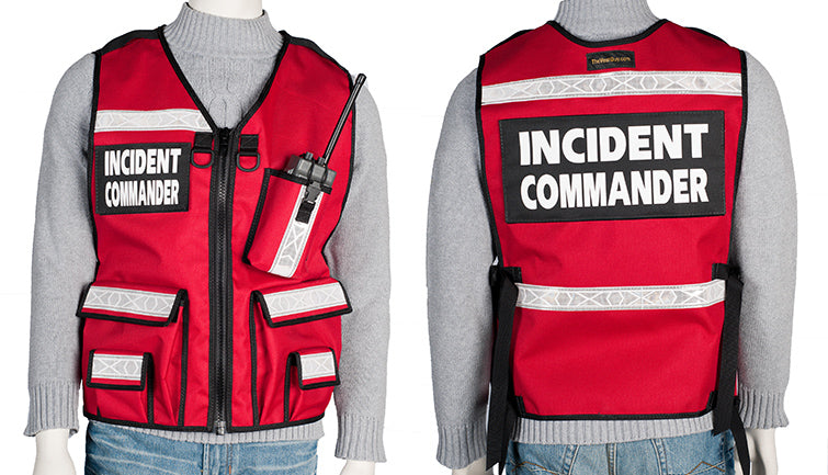 Incident Command Safety Officer Reflective Vest