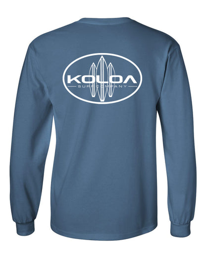 Koloa Classic Surfboards Long Sleeve T-Shirt