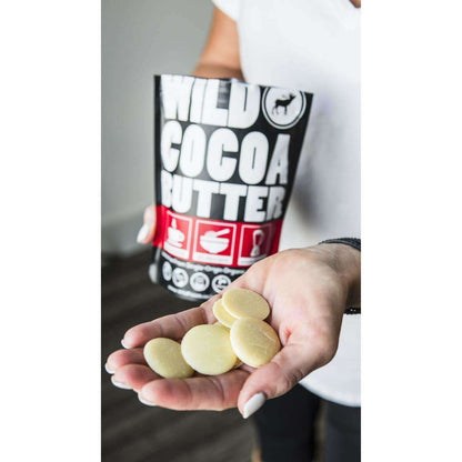 Wholesale case of 6 - Cocoa Butter Wafers, Raw & Organic 16oz