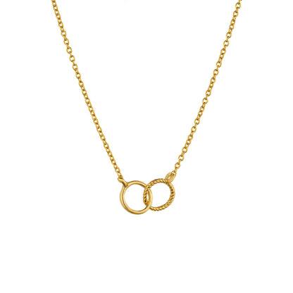 Interlocking Circle Necklace