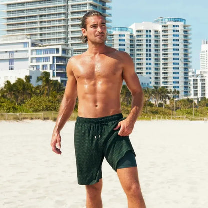 Ipanema Hybrid Short, Compression Lined Swim and Resort Trunk