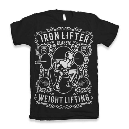Iron Lifter Men's Bamboo Viscose/Organic Cotton Short Sleeve Graphic T-Shirt