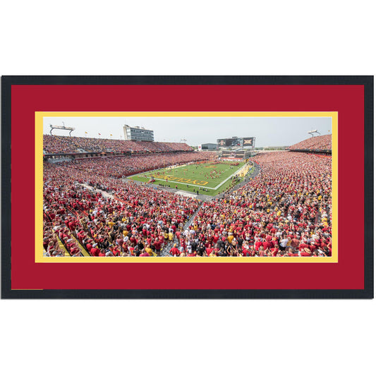 Framed Jack Trice Stadium Iowa State Cyclones 16x24 NCAA Football Photo Professionally Matted