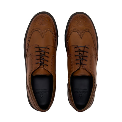 Men's Don Giovanni Wingtips - Cognac