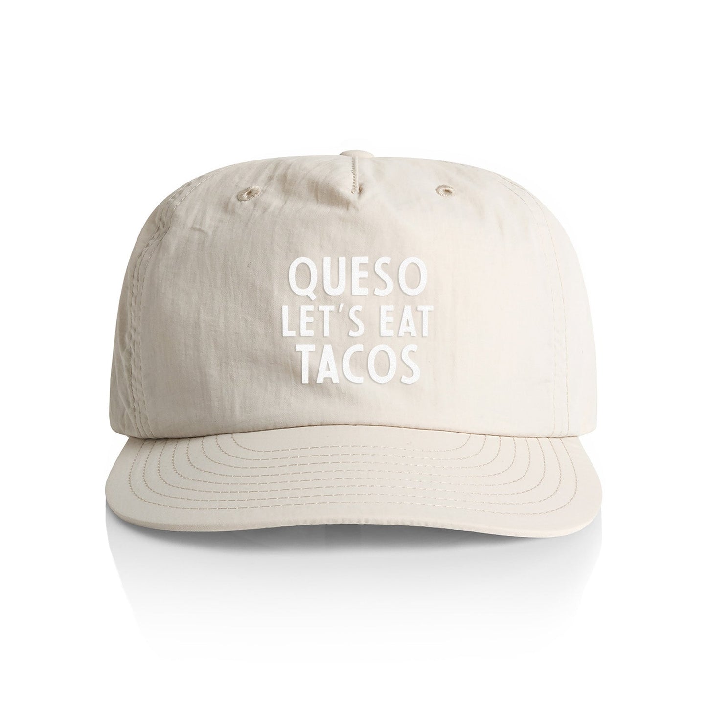 Queso Let's Eat Tacos Nylon Snapback