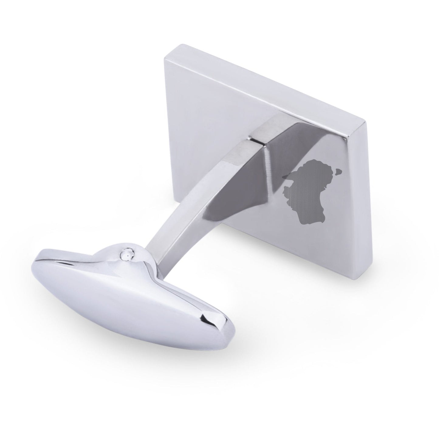 Jarrah Wood Rectangular Cufflinks